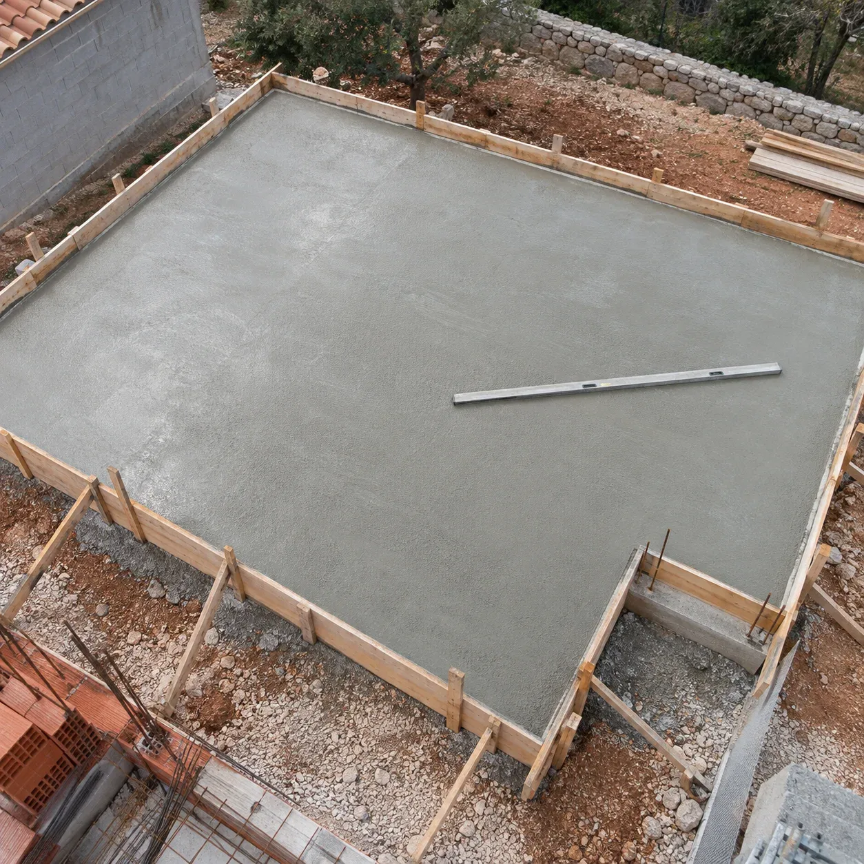 Ce qui entre dans le prix d’une dalle béton