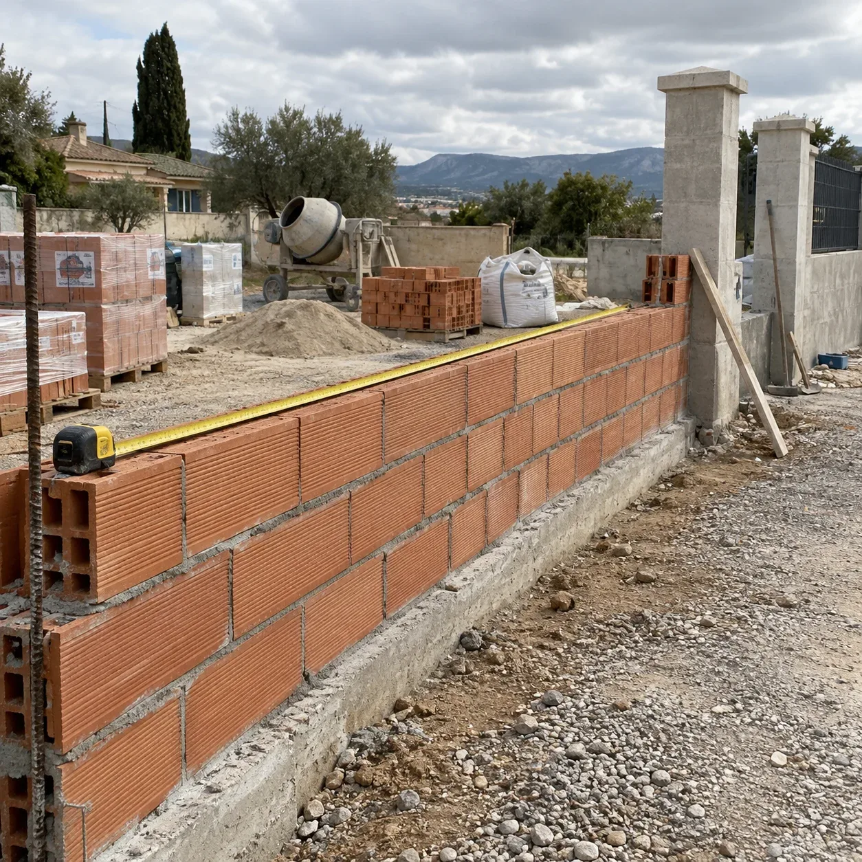 Quel budget pour un mur de clôture ?